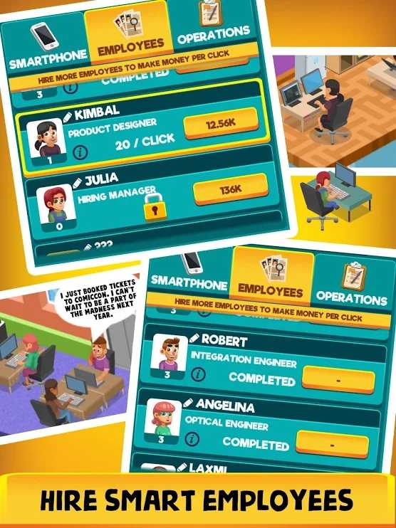 Smartphone Tycoon(闲置的智能手机大亨无限金钱版) 1.1.3安卓版