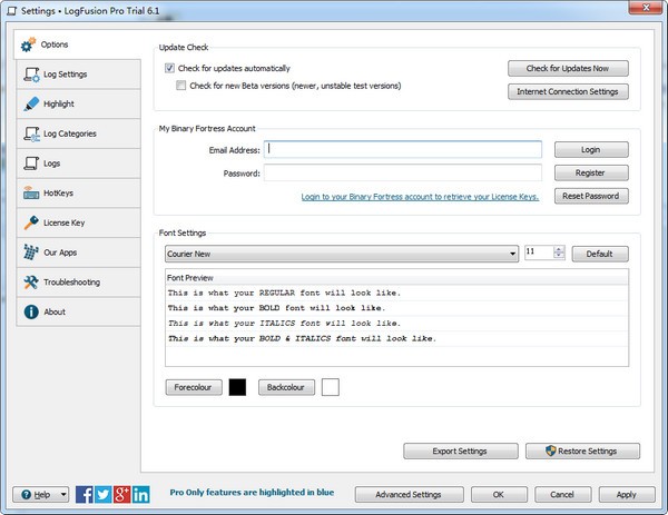 logfusion(日志查看工具) v6.4试用版