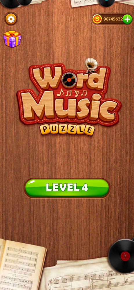 Word Music Puzzle(单词音乐拼图无限货币版) 1.0.68安卓版