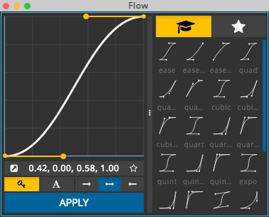 Flow(关键帧缓入缓出曲线调节AE插件) v1.4.1免费版