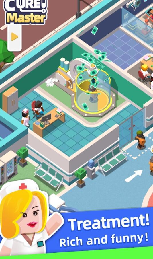 Cure Master!(模拟医院大亨无条件使用钻石钞票版) 1.0.1安卓版