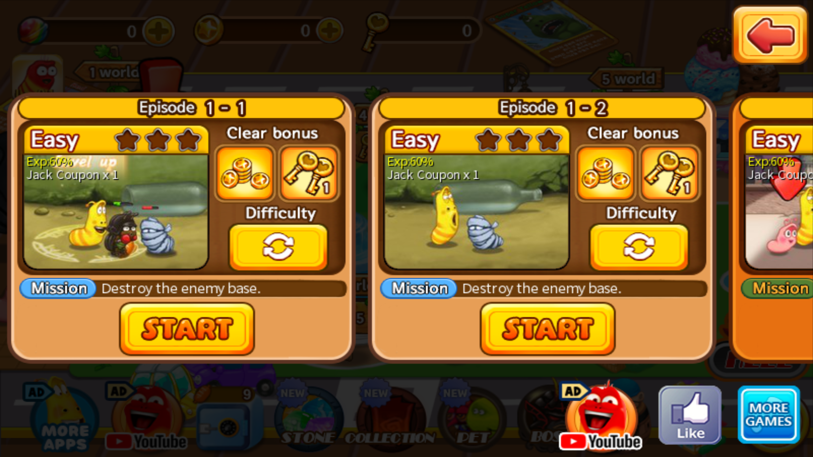 Larva Heroes(幼虫英雄官方版) 2.7.1安卓版