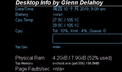 Desktop Info