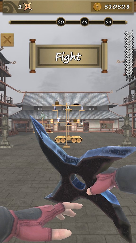 Ninja Shuriken: Darts Shooting(忍者术飞镖射击大量货币版) 2.7安卓版