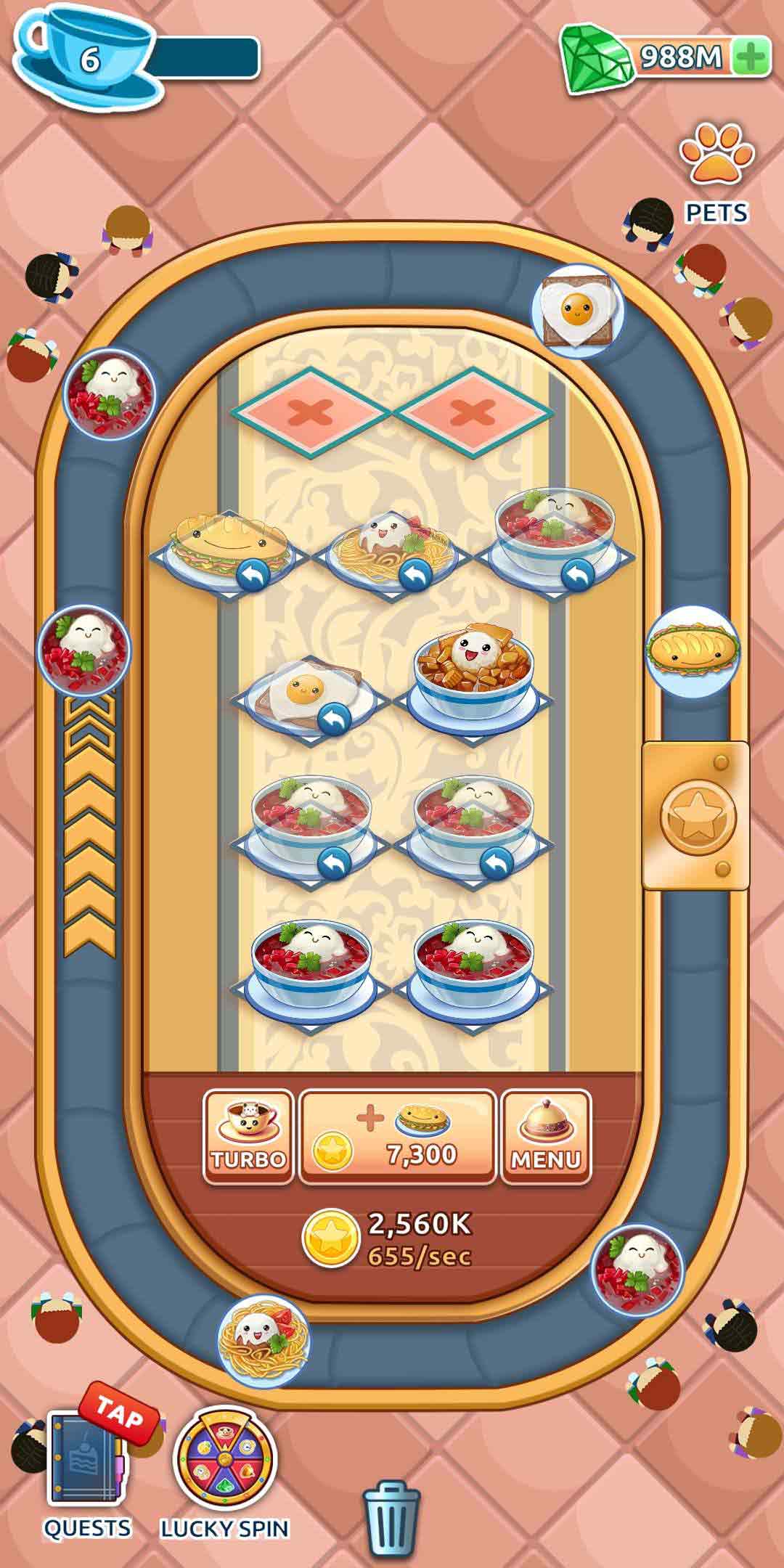 Merge Food(合并食物空闲食物大亨大量货币版) 1.3.2安卓版