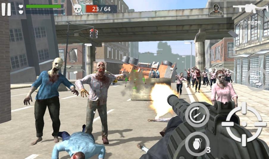 Dead Zombie Battle(僵尸死战人物不死版) 1.506安卓版