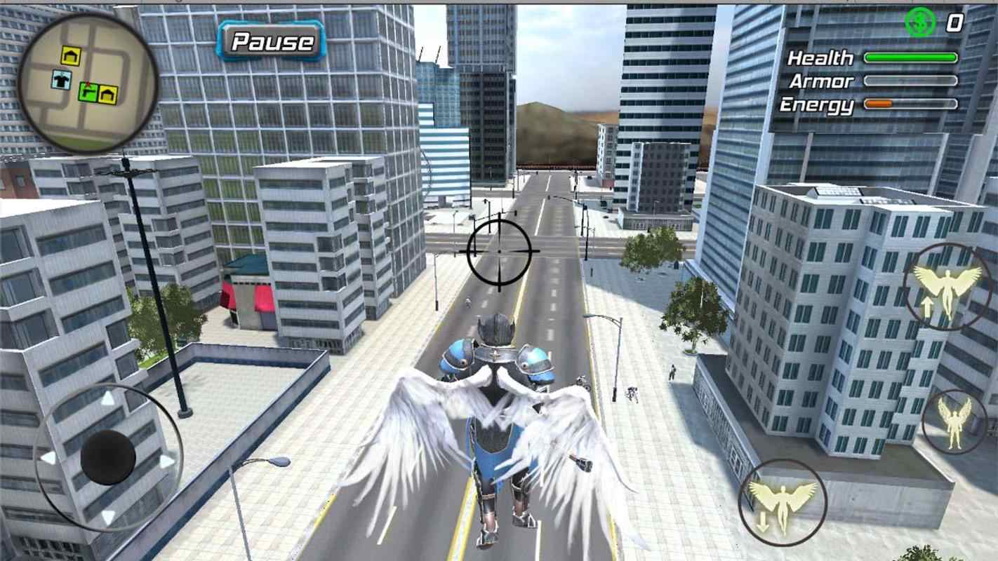 Crime Angel Superhero - Vegas Air Strike(罪恶天使无限金币版) 1.0.8安卓版