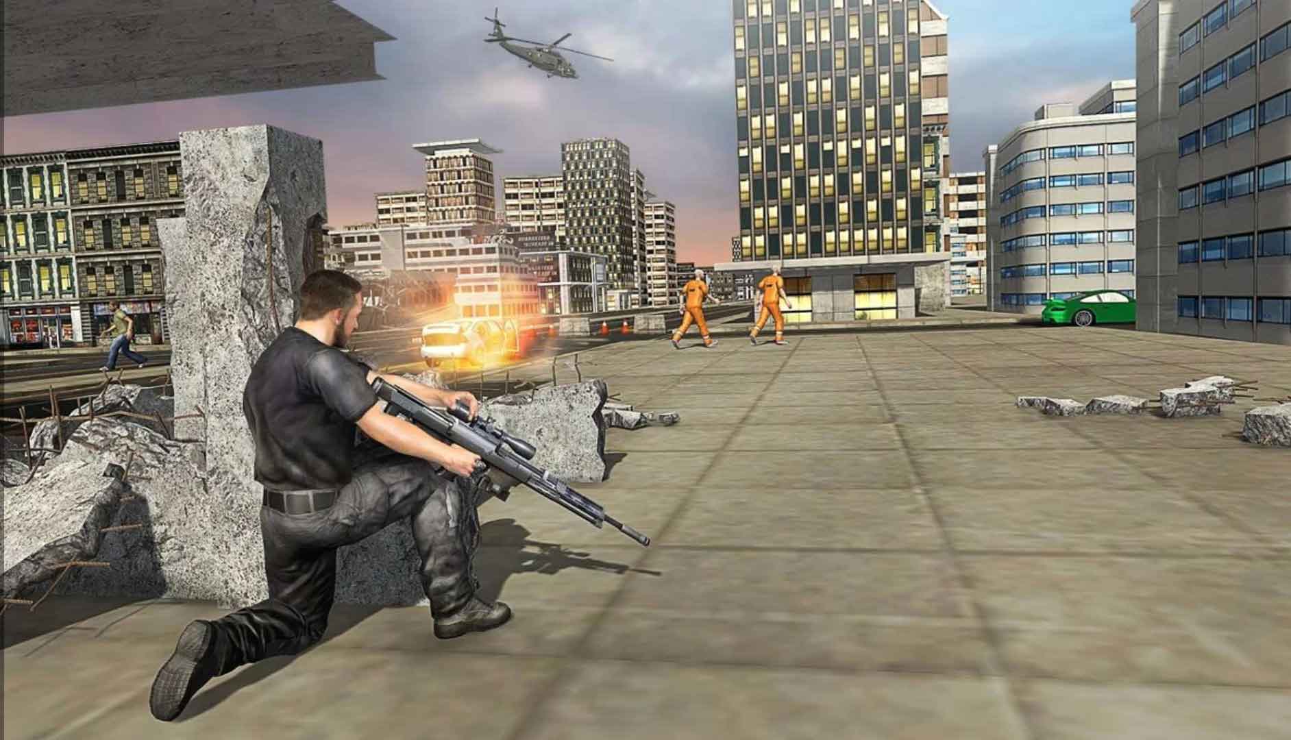 狙击手3D刺客无限钞票版 1.5安卓版
