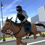 Mounted Police Horse 3D(骑马警察无限金币版) 1.2安卓版