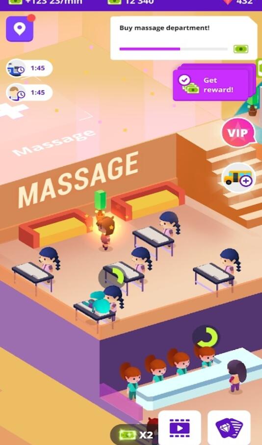Idle Beauty Salon(闲置美容院强制使用钞票版) 0.1.0061安卓版