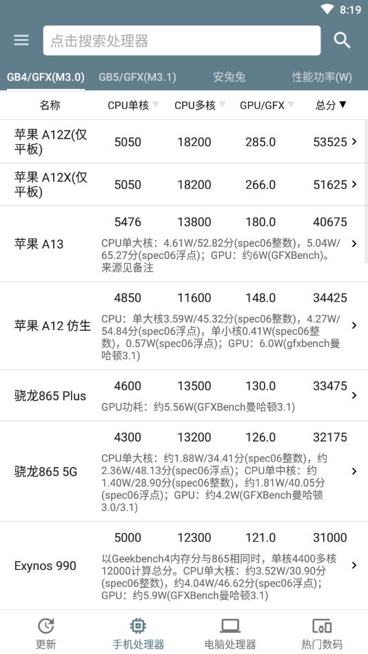 手机性能排行app最新版2026 v5.1.7安卓版