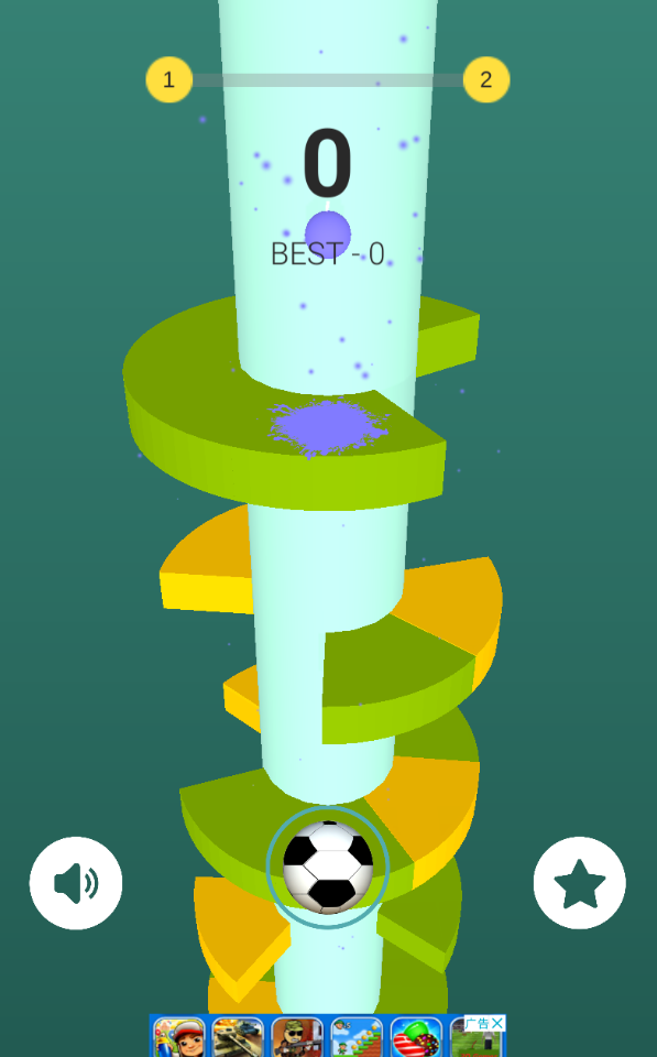 Drop Helix Stack FootBall - Helix Jump Blast 2020(螺旋足球跳跃爆炸官方版) 2安卓版