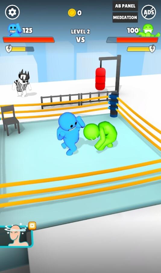 Clumsy Fighters(笨拙的战士免广告获得奖励版) 1.2安卓版