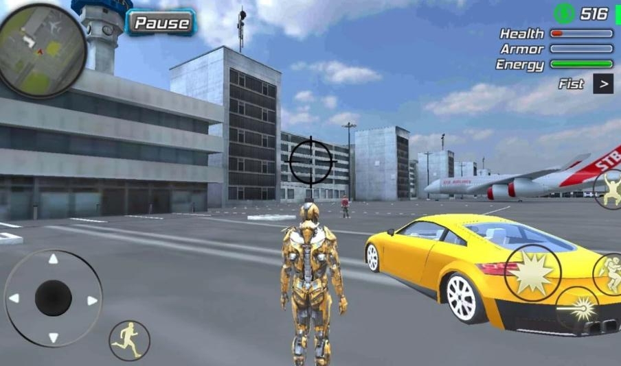Super Crime Steel War Hero Iron Flying Mech Robot(超级犯罪钢铁战争英雄无限货币版) 1.1.4安卓版