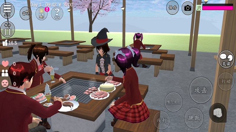樱花校园模拟器2021破解版无限金币(SAKURA SchoolSimulator) 1.036.08中文破解版