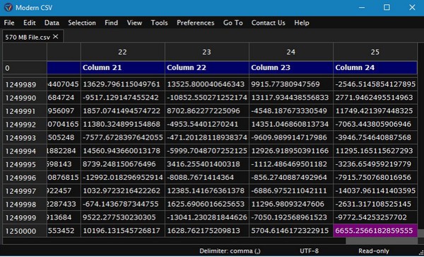 Modern CSV(CSV文件编辑器) v1.3.0免费版