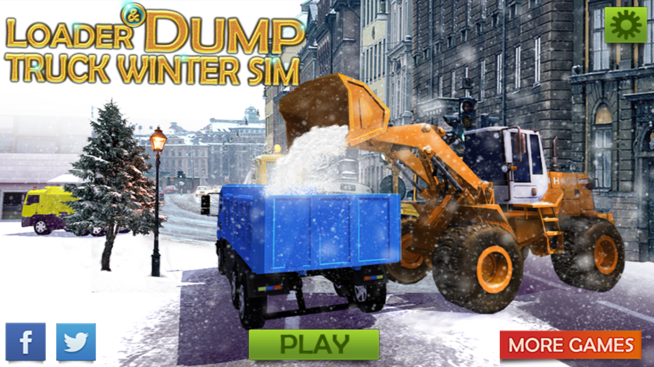 Loader _ Dump Truck Winter SIM(装载机自卸卡车冬季模拟无限金币版) 1.2安卓版