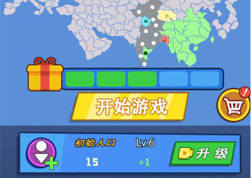 游戏战斗界面示意图