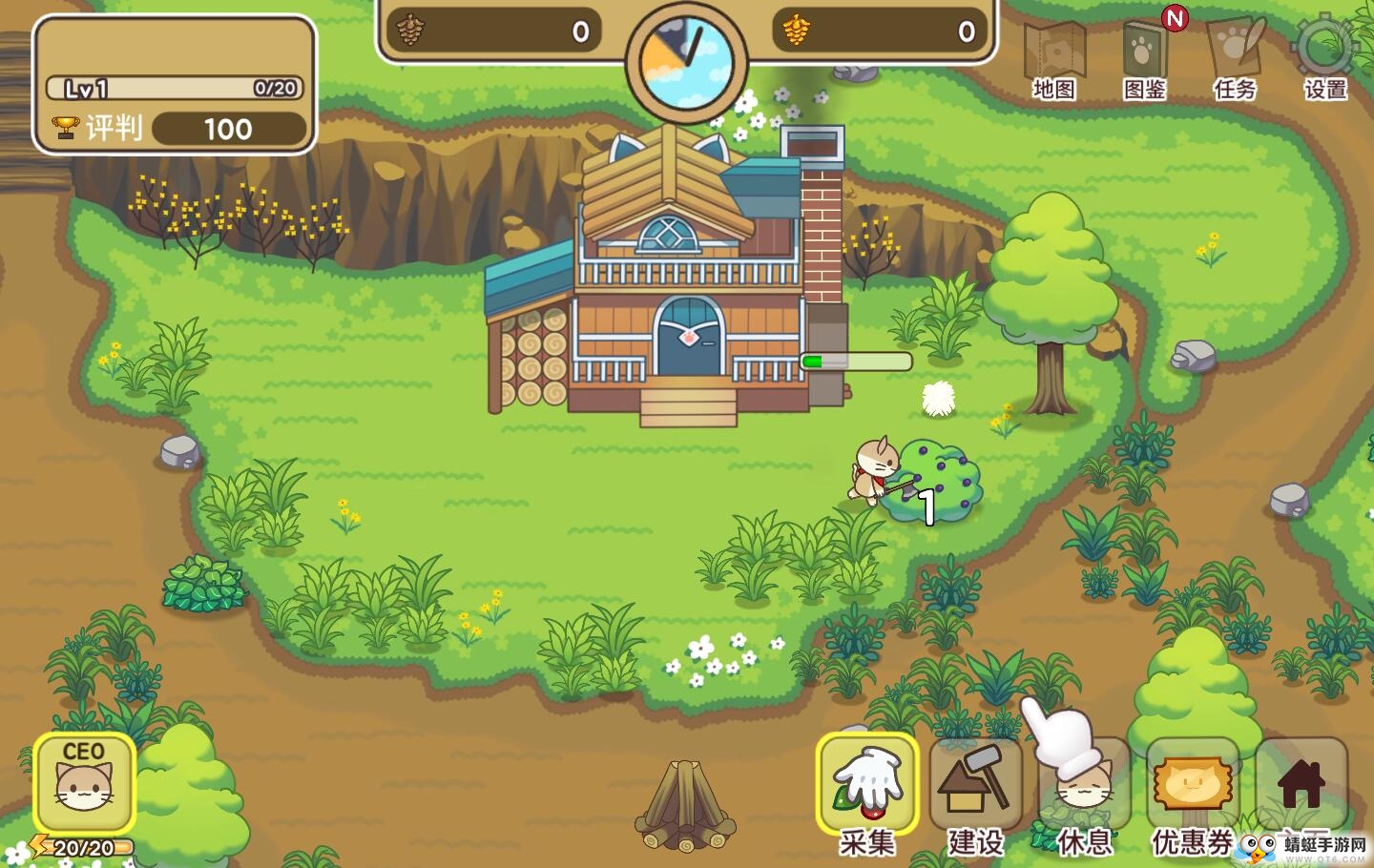 猫咪露营地无限金币版 2.12中文版