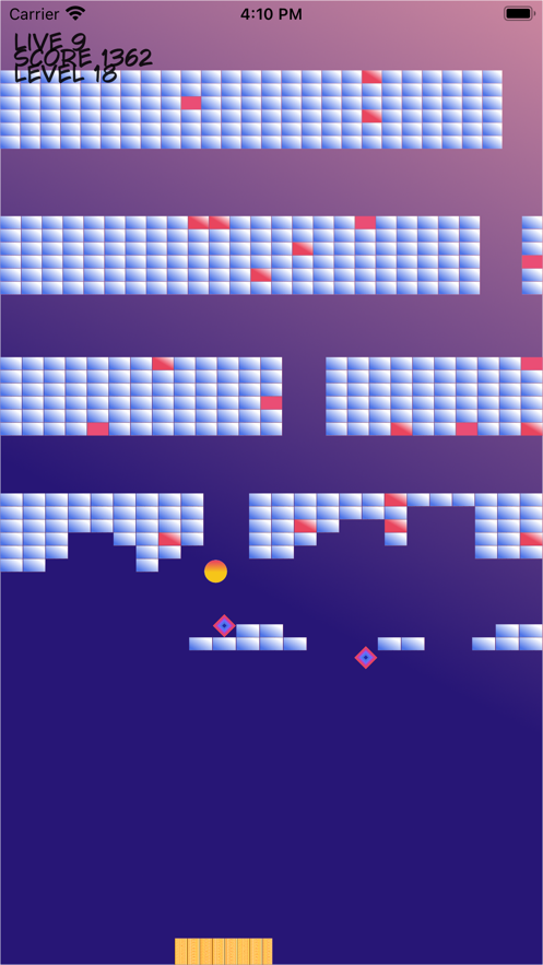 Balls and moving Bricks ios版