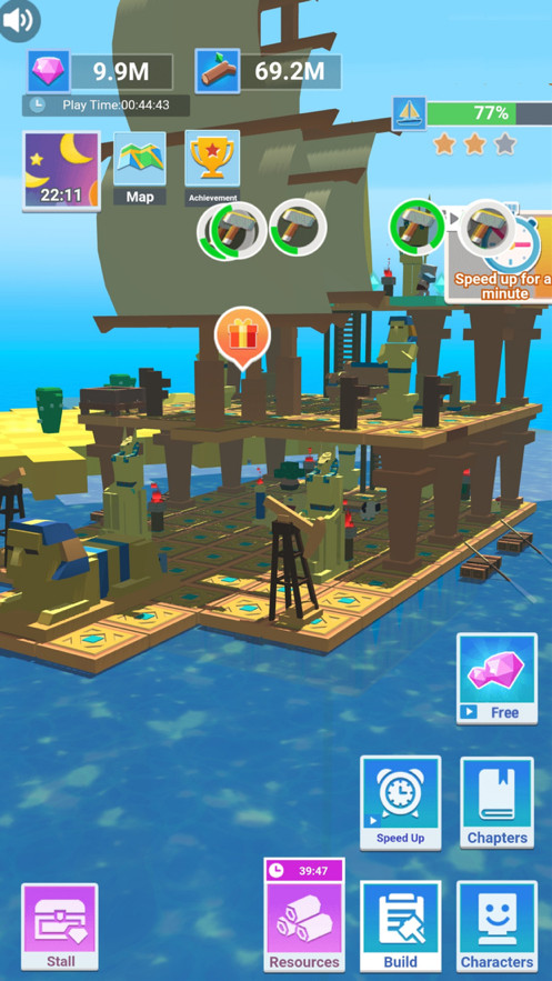 木筏海上漂流模拟 ios版