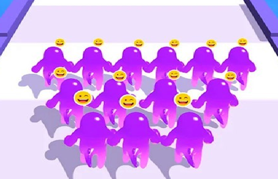 奔跑的果冻人游戏画面