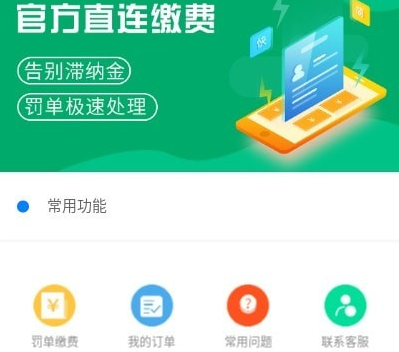 驾驶证分数查询界面示意图