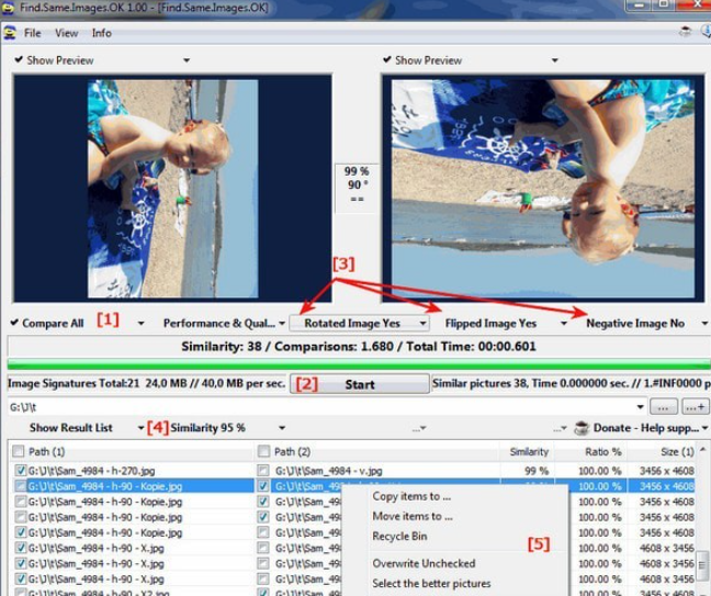 Find.Same.Images.OK(重复图片查找软件) v3.55免费版