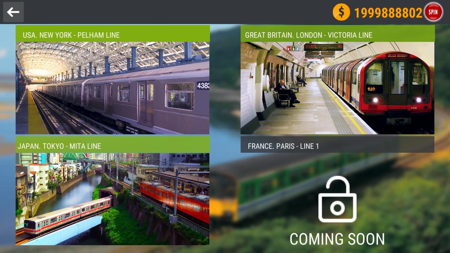 World Subways Simulator(地铁驾驶模拟器无限金币版) 1.4.2去广告版