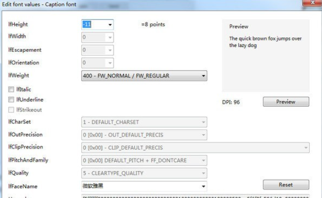 Alternate Font Sizer(Win10字体修复工具) v1.280免费版