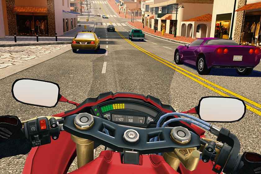 Moto Rider(机动骑乘公路交通无限金币版) v1.45.0 无限金币版