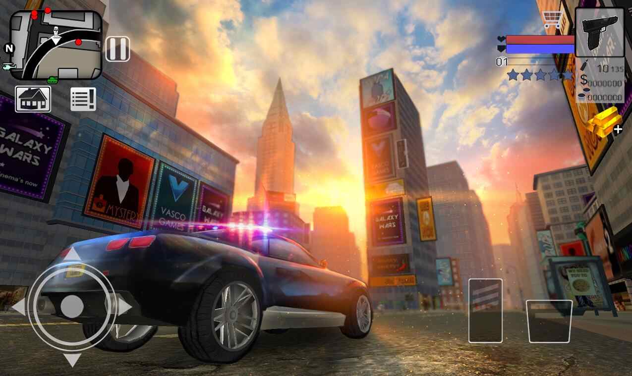 Police vs Gangster New York 3D(纽约战争警察无限金币版) 1.2安卓版