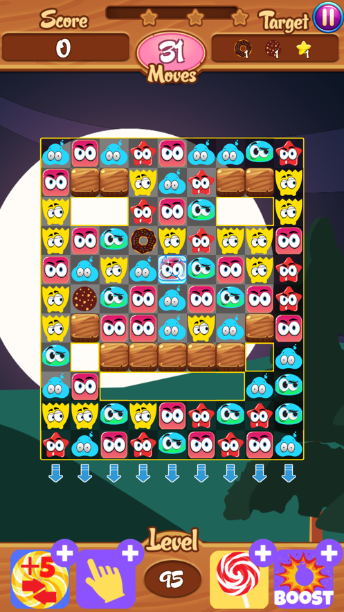 Monster Crush King saga Match3 ios版