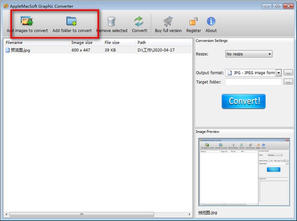 Graphic Converter(图形转换器) v1.3.1试用版