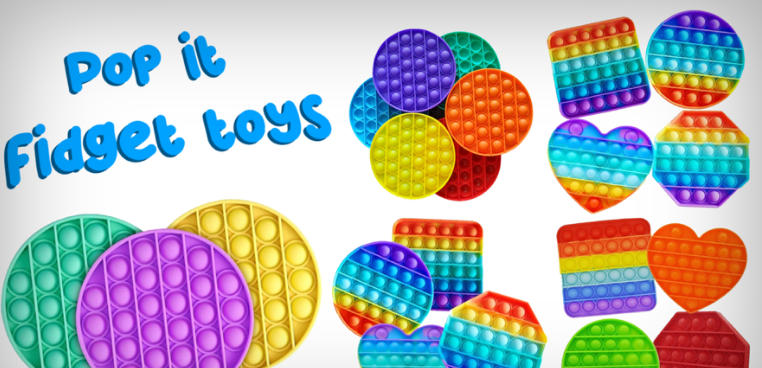 Pop It 3D Simple Dimple 游戏界面展示