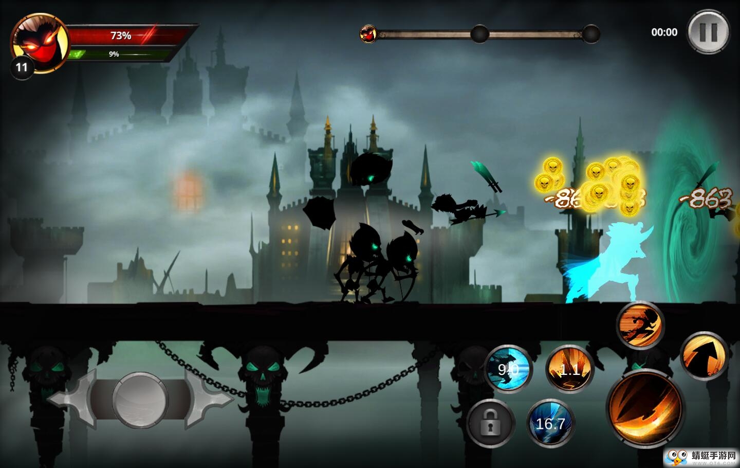火柴人传说暗影战争内购破解版(Stickman Legends) 7.0.6免付费版