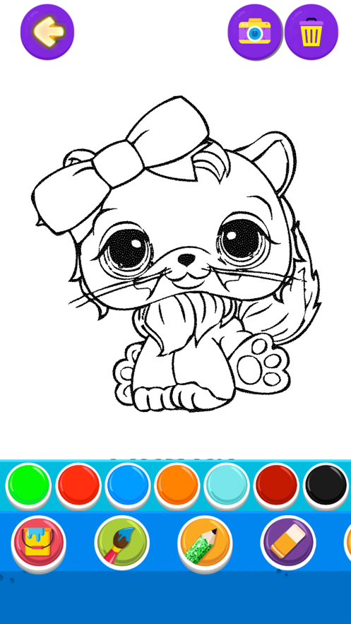 Littlest Sweety Pet Coloring ios版