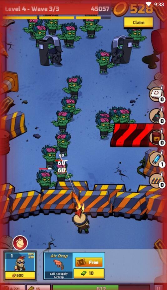 Zombie Idle Defense(放置僵尸防御无限金币版) 1.5.59无限螺丝版