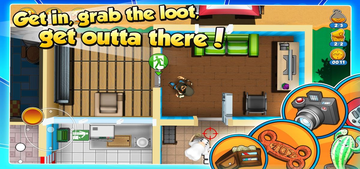 Robbery Bob 2(神偷鲍勃2货币加强版) 1.6.8.9最新版