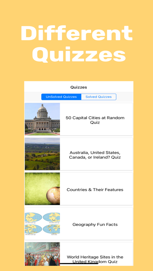 Geography Trivia & Quizzes ios版