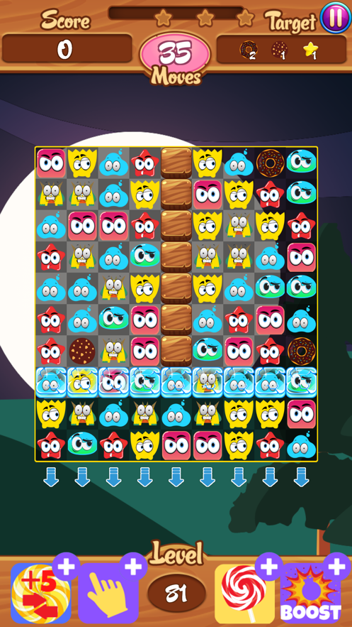 Monster Crush King saga Match3 ios版