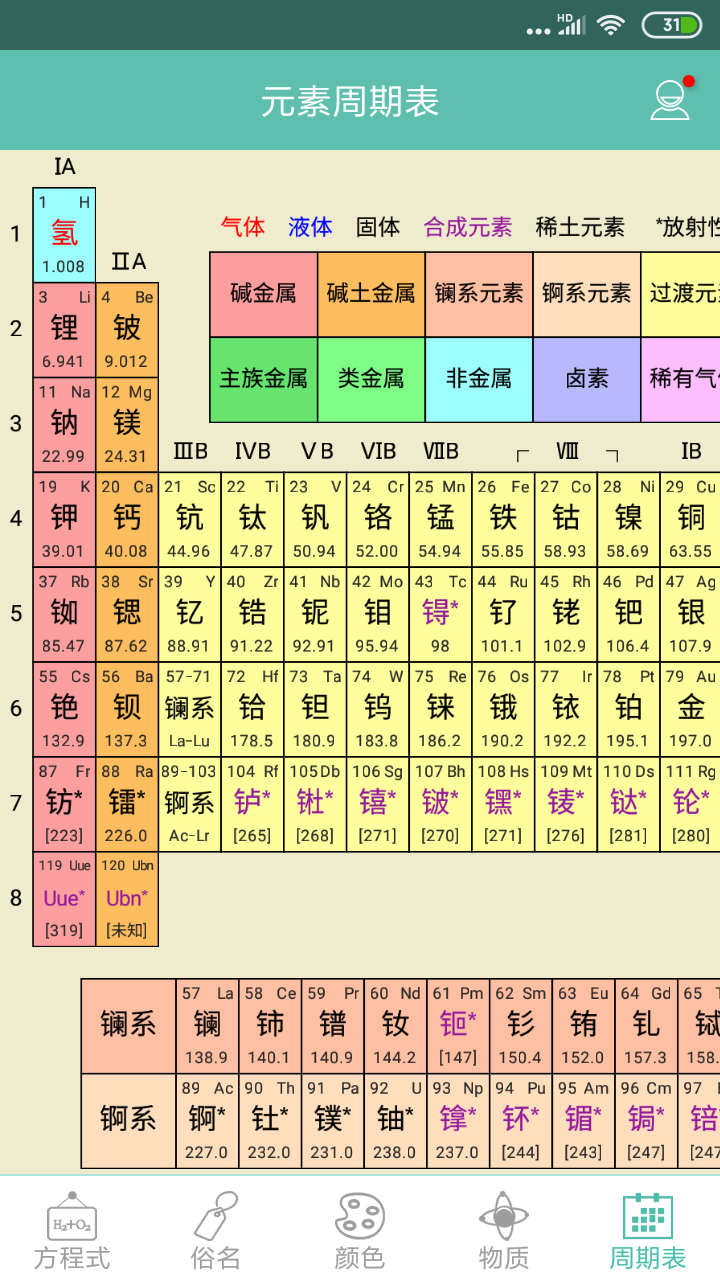 化学方程式app2026最新版 1.3.0安卓版