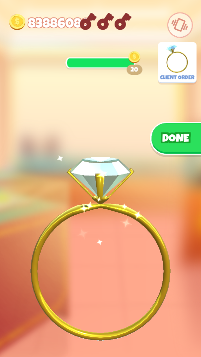 Jewelry Maker 3D(我切割宝珠贼6无限金币版) 1.1.5安卓版