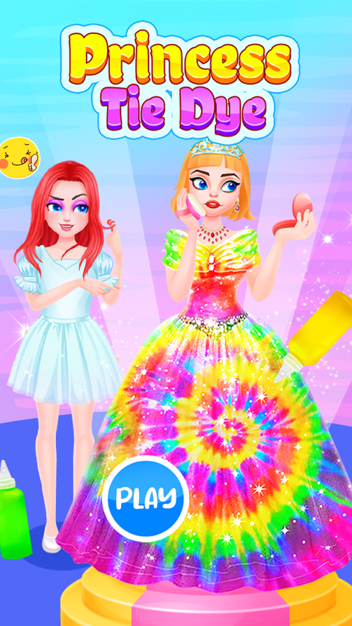 Princess Tie Dye Fashion Run ios版