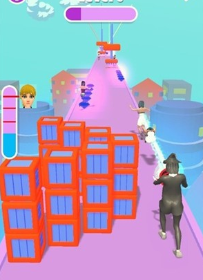 巫女少年赛跑者