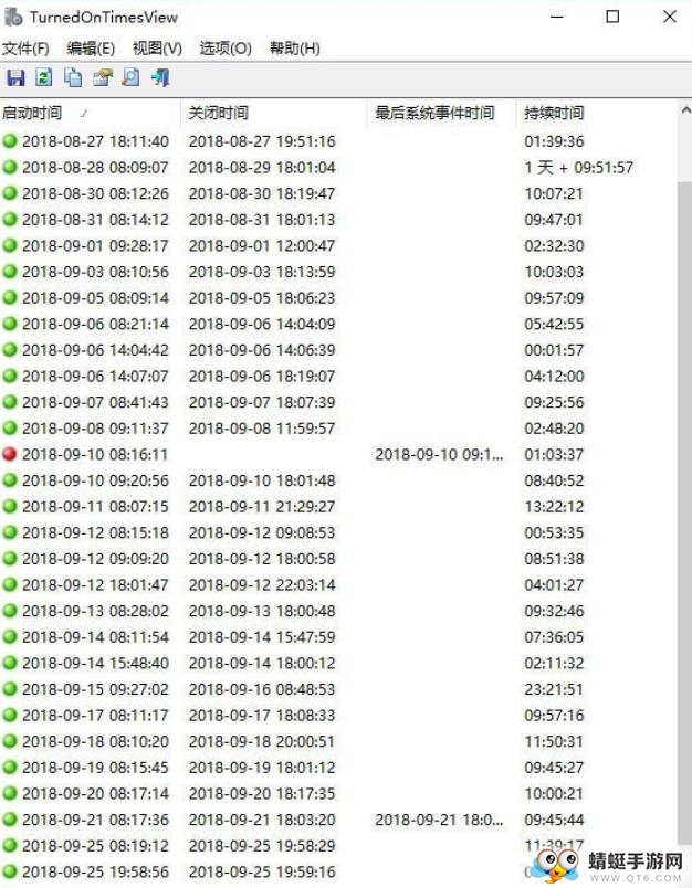 TurnedOnTimesView（开关机记录）最新汉化版