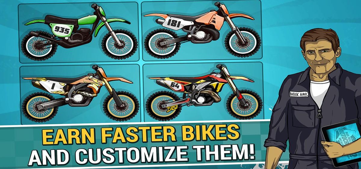 Mad Skills Motocross 2(特技摩托车越野2解锁全部车辆皮肤版) 2.21.1336安卓版