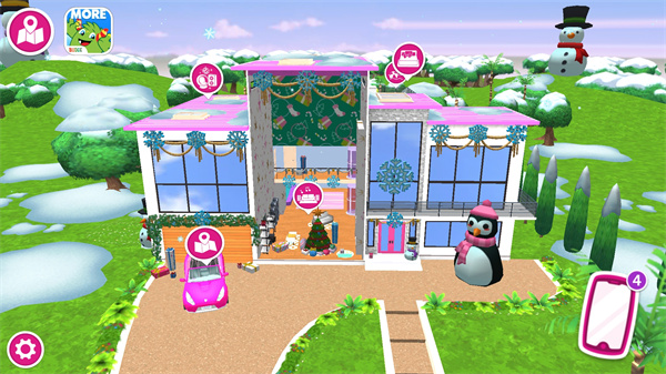 芭比梦幻小屋历险破解版最新版