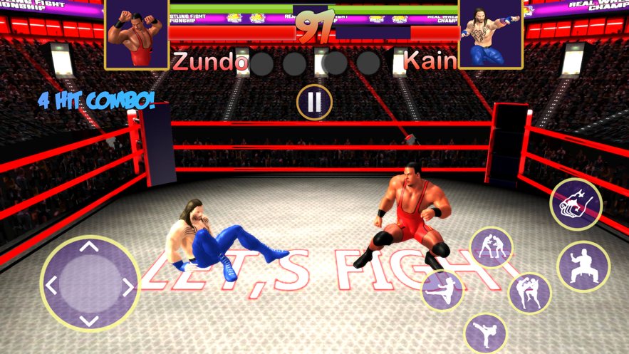 Real Wrestling: Ring Fight 3D ios版