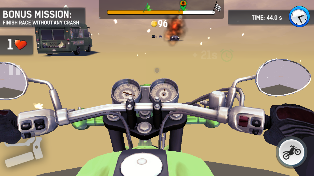 Moto Rider(机动骑乘公路交通无限金币版) v1.45.0 无限金币版